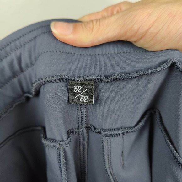 Public Rec All Day Every Day Pants Mens 32/32 Slate Blue Stretch Pull On Pockets - Picture 6 of 8